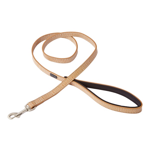 犬用引き紐 フラッシュリード S レザーブラウン ペティオ Petio