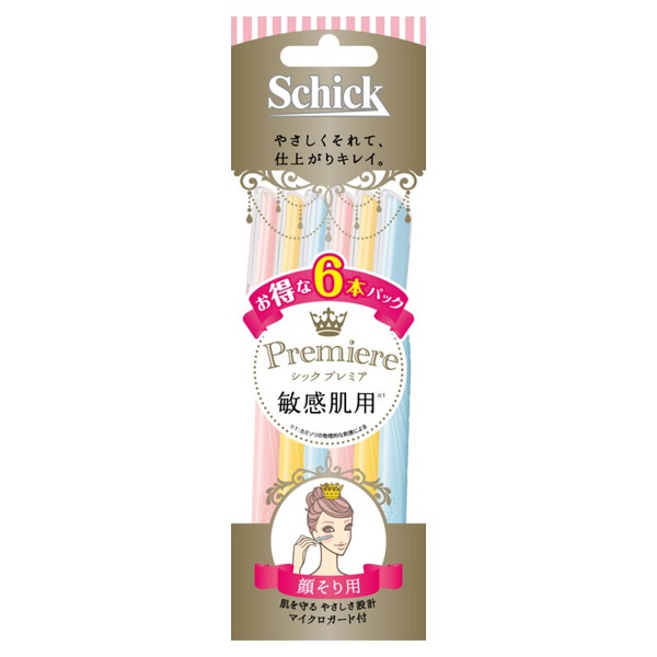 シック プレミア 敏感肌用 Lディスポ 6本 シック Schick シック