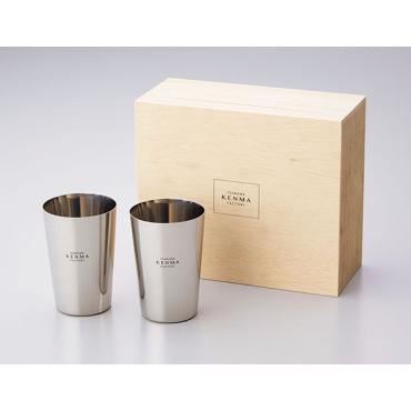 燕熟の技 感温ステンレスタンブラー 420ml 2P 花火 EJK-800(代引不可)