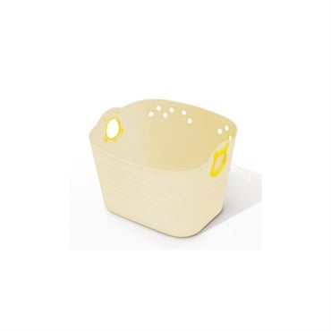 やわらかバケツSQ43(【販売終了】くまのプーさん／ベージュ×イエロー-バケツ)