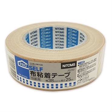 ニトムズ　布粘着テープ(幅38mmx長さ25M)