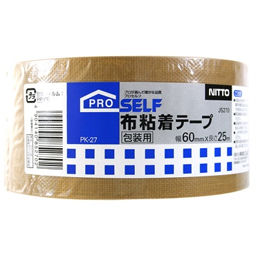 ニトムズ　布粘着テープ(幅60mmx長さ25M)