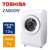 東芝 洗濯機 東芝 12kg洗いドラム式洗濯乾燥機 TW-127XM4L-W【標準配送料2000円＋
