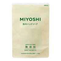 ミヨシ石鹸 無添加せっけん 泡のハンドソープ(詰め替え用 300ml)