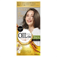 サロンドプロ オイルリッチクリームヘアカラー 1剤56g/2剤44g SALON de PRO ダリヤ 【医薬部外品】(3MA/オリーブアッシュ)