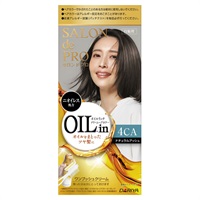 サロンドプロ オイルリッチクリームヘアカラー 1剤56g/2剤44g SALON de PRO ダリヤ 【医薬部外品】(4CA/ナチュラルアッシュ)