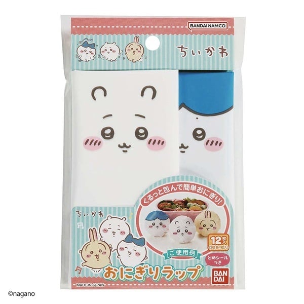 ちいかわ おにぎりラップ(12枚入)