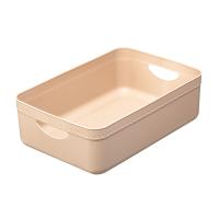 やわらか収納ケース(【販売終了】浅型ベージュ)