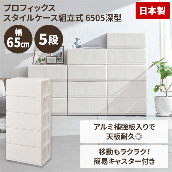 プロフィックス スタイルケース 組立式 幅65cm深型 | イオン