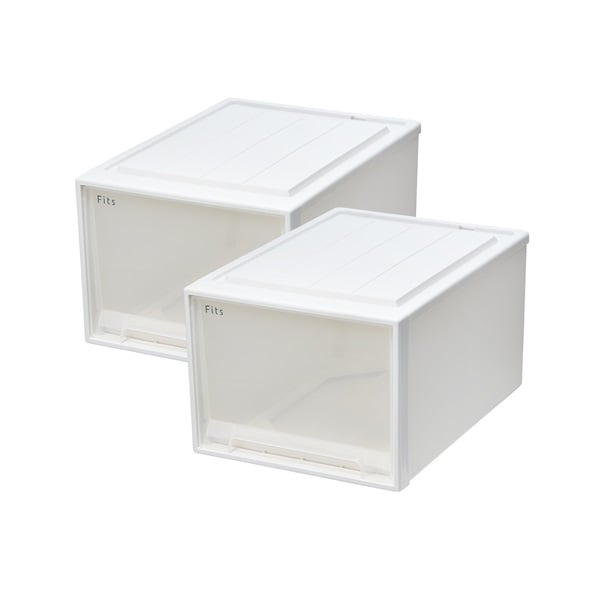 天馬 フィッツケース ホワイトクリア 箱仕様2個組 | イオンスタイル