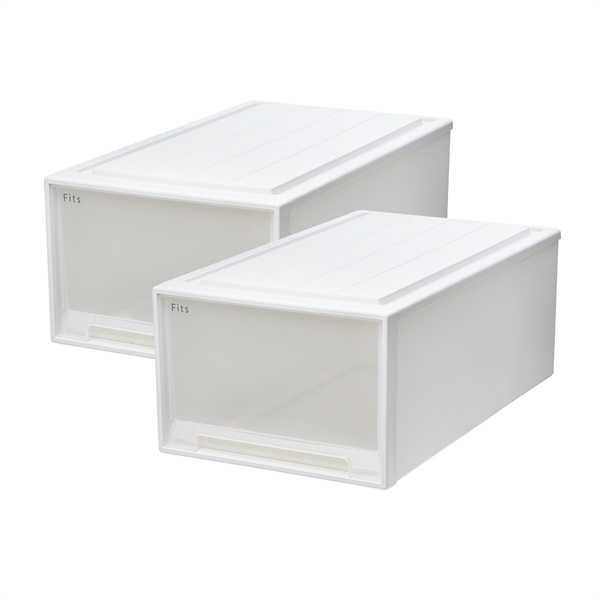 天馬 フィッツケース ホワイトクリア 箱仕様2個組 | イオンスタイル