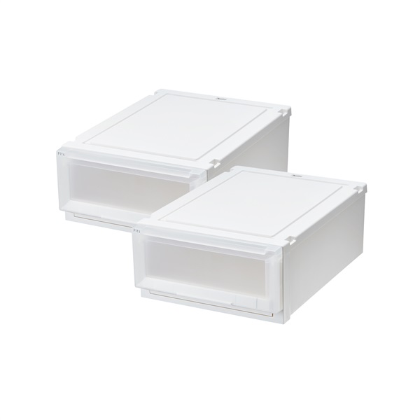 天馬 フィッツアドバンス 箱仕様2個組 ホワイトクリア | イオン