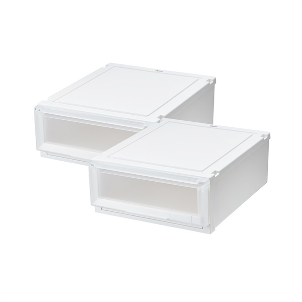 天馬 フィッツアドバンス 箱仕様2個組 ホワイトクリア | イオン