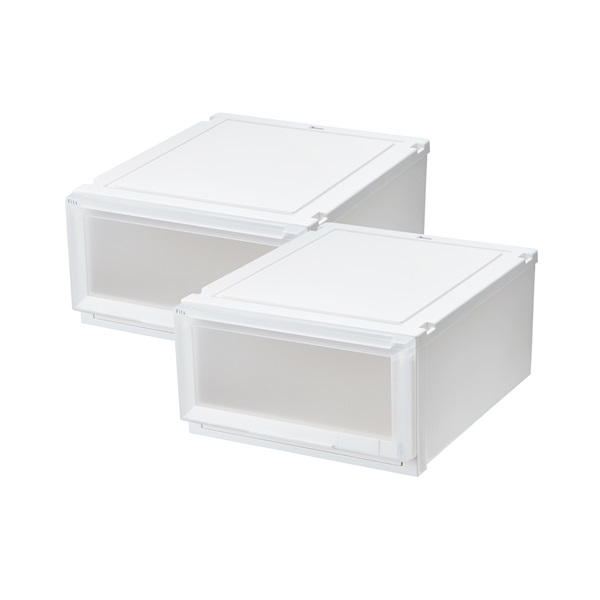 天馬 フィッツアドバンス 箱仕様2個組 ホワイトクリア | イオン