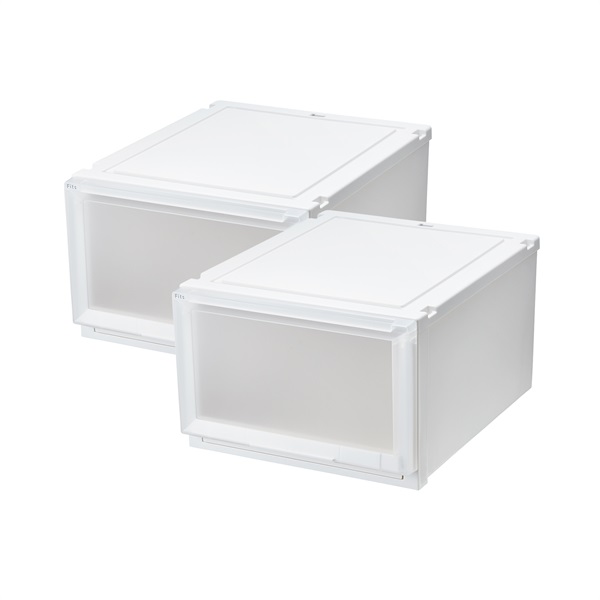 天馬 フィッツアドバンス 箱仕様2個組 ホワイトクリア | イオン