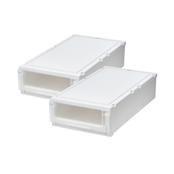 天馬 フィッツアドバンス 箱仕様2個組 ホワイトクリア | イオン