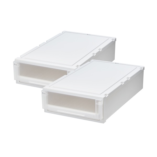 天馬 フィッツアドバンス 箱仕様2個組 ホワイトクリア | イオン