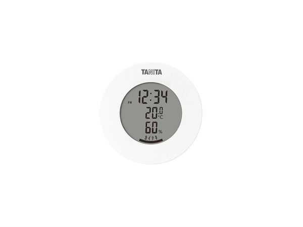 タニタ　デジタル温湿度計　　TT-585-WH　　ホワイト(ホワイト)