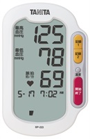 タニタ 上腕式 血圧計 ホワイト BP‐223 タニタ TANITA タニタ ▼(BP223 ホワイト)
