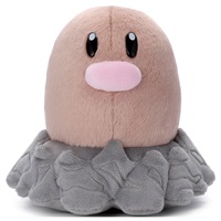 ポケモン／キミにきめた！ポケモンゲットぬいぐるみ／ディグダ お一人さま3点限り 4904790176197(4904790176197)
