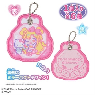 予約 2026年10月17日発売 おねがいアイプリ ししゅうキーホルダー サンリオキャラクターズモデル お一人さま3点限り 4904810071167