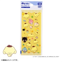 予約 2026年7月25日発売  ぷにコミュ　ぷにっとデコシール　ポムポムプリンのぷにるんず お一人さま3点限り 4904810079033(4904810079033)