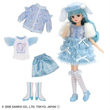 予約 2026年11月14日発売 リカちゃん スウィートなシナモロール　リカちゃん　DX お一人さま3点限り 4904810081104
