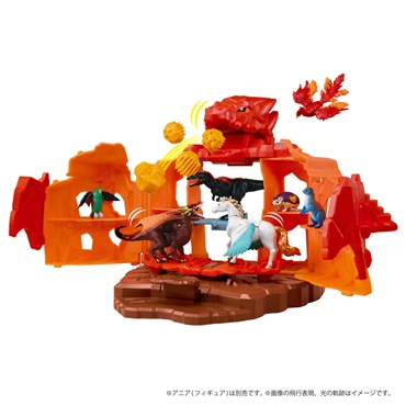 予約 2026年10月24日発売 アニア 冒険大陸　アニアキングダム　激突バトル！変形ドラゴン島 お一人さま3点限り 4904810083610