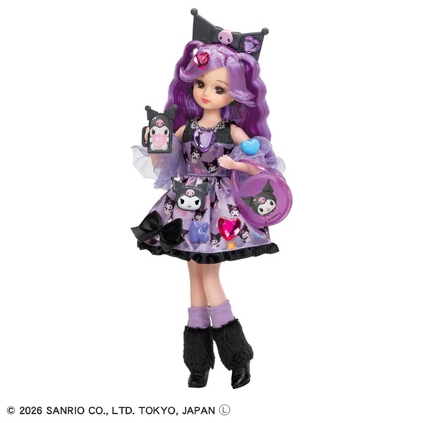 予約 2026年8月1日発売 リカちゃん デコって クロミ リカちゃん お一人