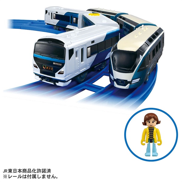 一点限り✨KATO E257系 踊り子 基本 増結 フル編成 14両セット E257系2000番台「踊り子」NA-08編成が入線しました。KATO 10