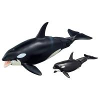 アニア AL-08 シャチ親子（水に浮くVer.)  お一人さま3点限り 4904810137634(4904810137634)