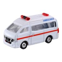 トミカ 箱０１８　ＮＶ３５０キャラバン　救急車 お一人さま3点限り　4904810471066 3歳から(4904810471066)