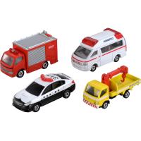 トミカ 緊急車両セット5 お一人さま3点限り 4904810486527 3歳から(4904810486527)