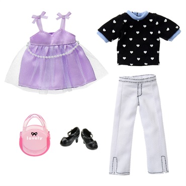 リカちゃん LW-18 ペプラムリボン お一人さま3点限り 4904810916642