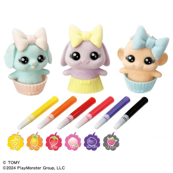 ねこもと様プレミアム詰め替えセット おえかき もふれんず こぐまと香りペンセット | 玩具卸売 カワダ