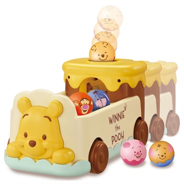 プーさん おいかけて♪かぞえて♪2WAYボールバス くまのプーさん