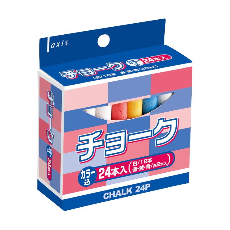 チョーク24本カラー デビカ 063501 | イオンスタイル