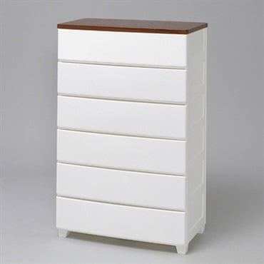 アイリスオーヤマ ウッドトップチェスト 幅73cm（6～7段） | イオン