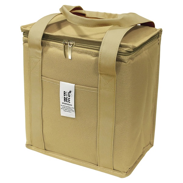 BigBee BOX型クーラーランチバッグ(サンドベージュ)