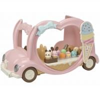 シルバニア　アイスクリーム　各¥150 シルバニアファミリー ハッピーアイスクリームワゴン 4905040146526 3