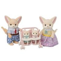 シルバニアファミリー ほしぞらネコの仕立て屋さん-リバティプリント- / 家具と人形セット