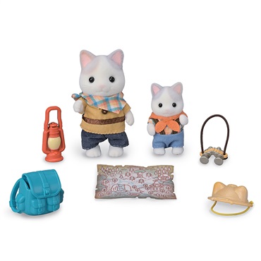ねこ様　中学１２３年セット シルバニアファミリー どきどき探検セットラテネコきょうだい