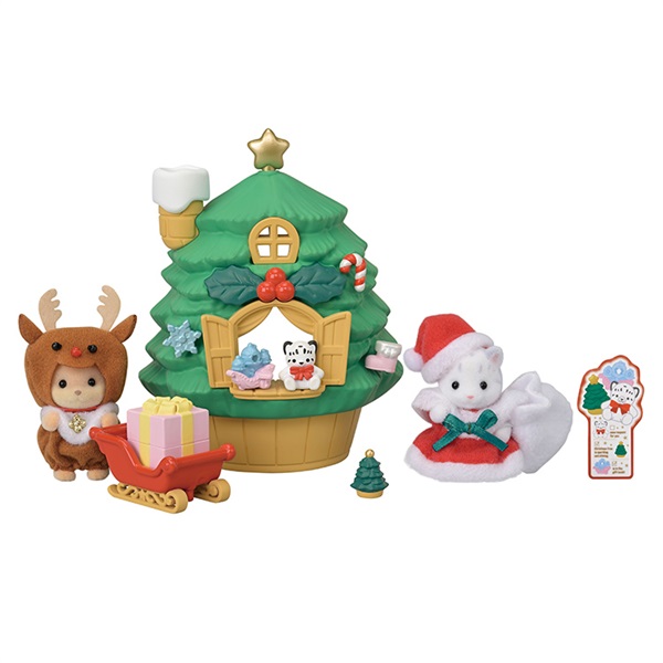 シルバニアファミリー 赤ちゃんサンタのクリスマスツリーハウス