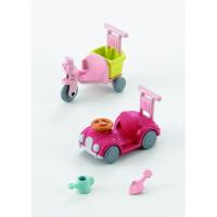 シルバニアファミリー 三輪車・くるまセット 4905040277107 3歳から(4905040277107)