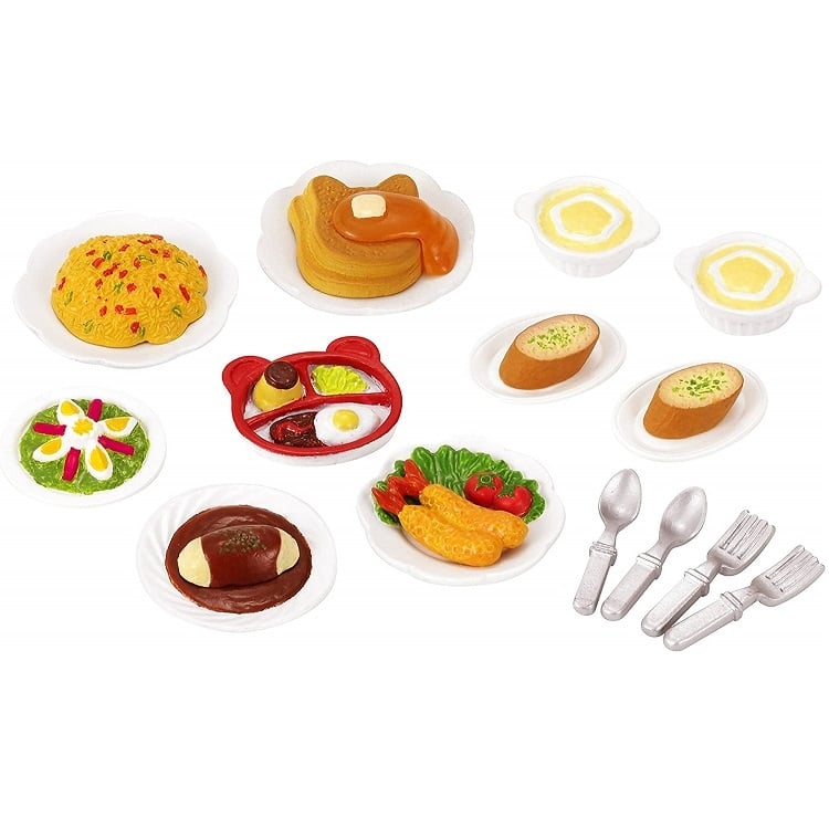 【新品・未使用】シルバニア　ランチセット　廃盤 シルバニアファミリー ランチセット 4905040287106 3歳から | イオン