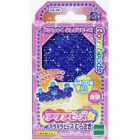 アクアビーズ　キラキラビーズ　むらさき 4905040303707 メイキングトイ ビーズ 6歳から(4905040303707)