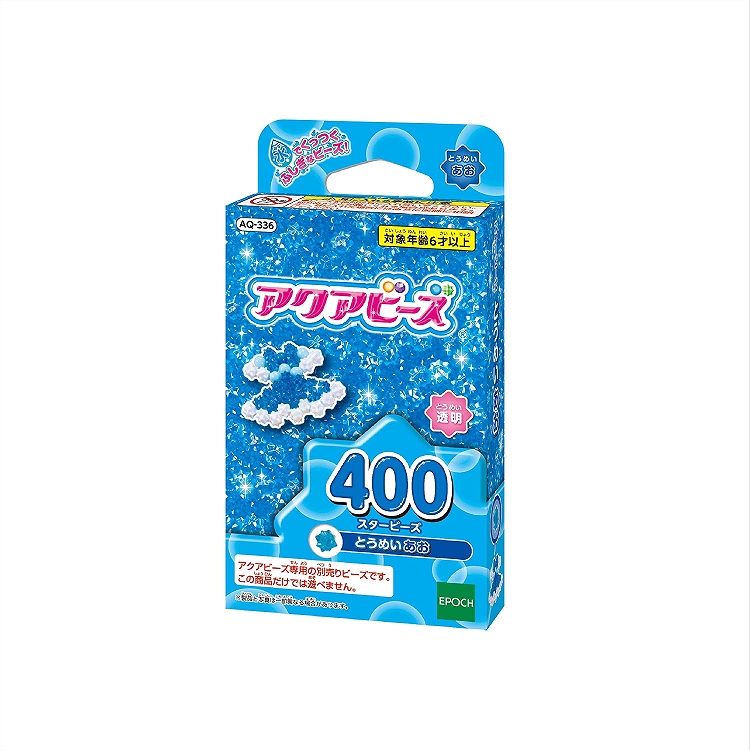 アクアビーズ スタービーズ とうめいあお  4905040319388 6歳から(4905040319388)