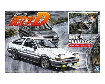 アオシマ  ae86 Amazon.com: Aoshima Fujiwara Takumi AE86 Trueno Project-D