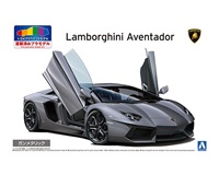 【プラモデル完成品】　1/24　アオシマ　ランボルギーニ　アヴェンタドール Amazon | 青島文化教材社 1/24 スーパーカーシリーズ No.24
