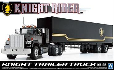 アオシマ ムービーメカ No.KR-05 1/28 ナイト財団トレーラー 
